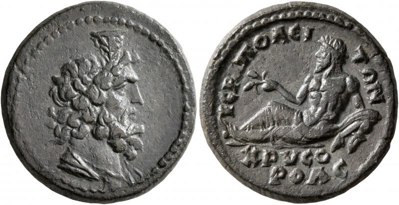 PHRYGIA. Hierapolis. Pseudo-autonomous issue. Diassarion (Orichalcum, 21 mm, 6.6...