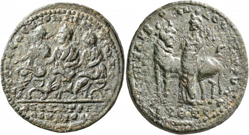 CILICIA. Anazarbus. Trajan Decius, with Herennius Etruscus and Hostilian, 249-25...