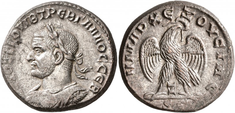 SYRIA, Seleucis and Pieria. Antioch. Trebonianus Gallus, 251-253. Tetradrachm (B...