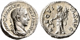 Severus Alexander, 222-235. Denarius (Silver, 18 mm, 3.60 g, 7 h), Rome, 226. IMP C M AVR SEV ALEXAND AVG Laureate and draped bust of Severus Alexande...