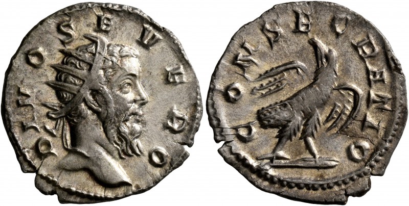 Trajan Decius, 249-251. Antoninianus (Silver, 21 mm, 2.74 g, 1 h), commemorative...