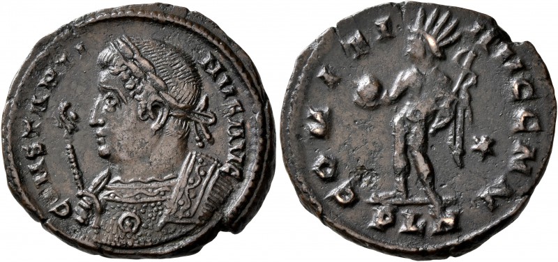 Constantine I, 307/310-337. Follis (Bronze, 23 mm, 5.00 g, 6 h), Londinium, 311-...