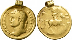 UNCERTAIN GERMANIC TRIBES, Pseudo-Imperial coinage. Late 3rd-early 4th centuries. 'Aureus' (Gold, 21 mm, 5.35 g, 12 h), imitating Maximianus, 286-305....