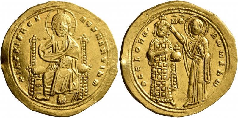 Romanus III Argyrus, 1028-1034. Histamenon (Gold, 24 mm, 4.44 g, 6 h), Constanti...