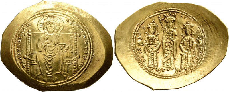 Eudocia, 1067. Histamenon (Gold, 30 mm, 4.39 g, 6 h), Constantinopolis, May-Dece...