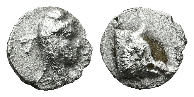 CILICIA. Uncertain. (Circa 4th-3rd centuries BC).
AR Tetartemorion (7,3mm 0,2g)...