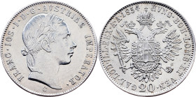 Franz Joseph I., 20 Kreuzer 1854, C