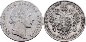 Franz Joseph I., 20 Kreuzer 1856, C