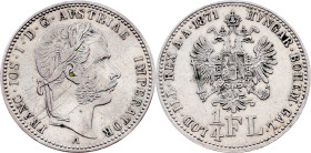 Franz Joseph I., 1/4 Gulden 1871, A, Vienna
