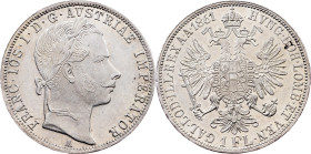 Franz Joseph I., 1 Gulden 1861, A, Vienna