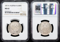 Franz Joseph I., 1 Gulden 1871, A, Vienna