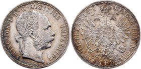 Franz Joseph I., 1 Gulden 1875, Vienna