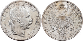 Franz Joseph I., 1 Gulden 1879, Vienna