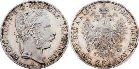 Franz Joseph I., 2 Gulden 1870, A, Vienna
