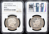 Franz Joseph I., 2 Gulden 1879, Vienna