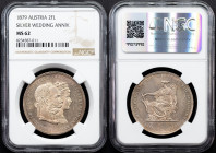 Franz Joseph I., 2 Gulden 1879, Vienna