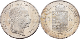Franz Joseph I., 1 Forint 1879, KB, Kremnitz