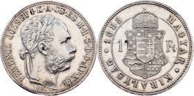 Franz Joseph I., 1 Forint 1883, KB, Kremnitz