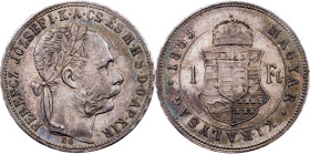 Franz Joseph I., 1 Forint 1885, KB, Kremnitz