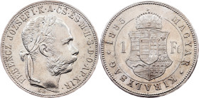 Franz Joseph I., 1 Forint 1885, KB, Kremnitz