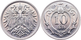 Franz Joseph I., 10 Heller 1910, Vienna