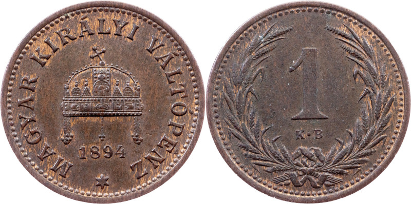 Franz Joseph I., 1 Filler 1894, KB, Kremnitz Category : Habsburg
Ruler/Area : F...