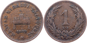 Franz Joseph I., 1 Filler 1899, KB, Kremnitz