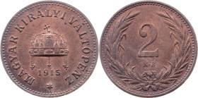 Franz Joseph I., 2 Filler 1915, KB, Kremnitz