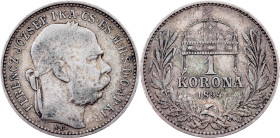 Franz Joseph I., 1 Korona 1894, KB, Kremnitz
