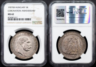 Franz Joseph I., 5 Korona 1907, KB, Kremnitz