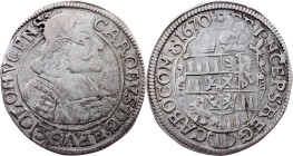 Charles II. of Liechtenstein-Kastelkorn, 3 Kreuzer 1670, Kremsier