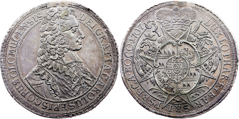 Olmutz, 1 Thaler 1707, Kremsier Category : Houses and Religion related to Habsbu...