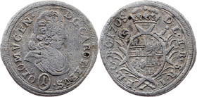 Charles III. Joseph of Lorraine, 1 Kreuzer 1705/1708, Kremsier
