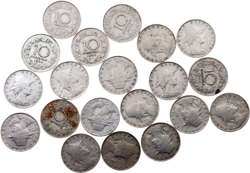 Austria, 10 Groschen 1925, Vienna Category : Austria
Country/Region : Austria
...