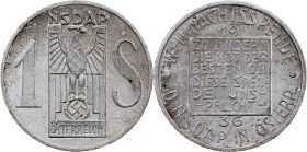 Austria, 1 Schilling 1936