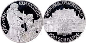 Austria, 100 Schilling 1991, Vienna