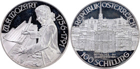 Austria, 100 Schilling 1991, Vienna