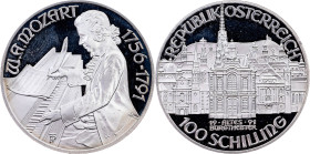 Austria, 100 Schilling 1991, Vienna