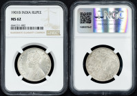 British India, 1 Rupee 1901, Bombay