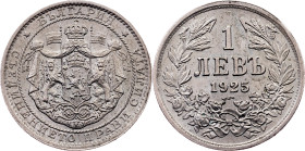 Bulgaria, 1 Lev 1925, Poissy