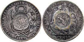 Guatemala, 1 Peso 1894
