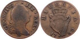 Ireland, 1/2 Penny 1782, London