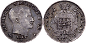 Italy, 1 Lira 1812, V, Venice