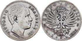 Italy, 1 Lira 1902, Rome