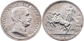 Italy, 2 Lire 1914, Rome