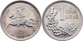 Lithuania, 1 Litas 1925 (1936)