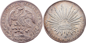 Mexico, 8 Reales 1894, Mo AM