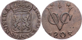 Netherlands East Indies, 1 Duit 1803