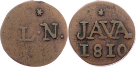 Netherlands East Indies, 1 Duit 1810