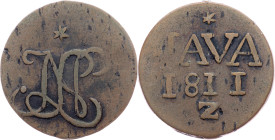 Netherlands East Indies, 1 Duit 1811